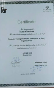 مهدی کشوریان مدرس دوره تولید ویدیو خلاقانه